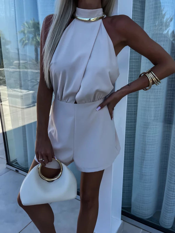 Dorcas | Elegant Korte Overall – Dristig og Raffinert Stil