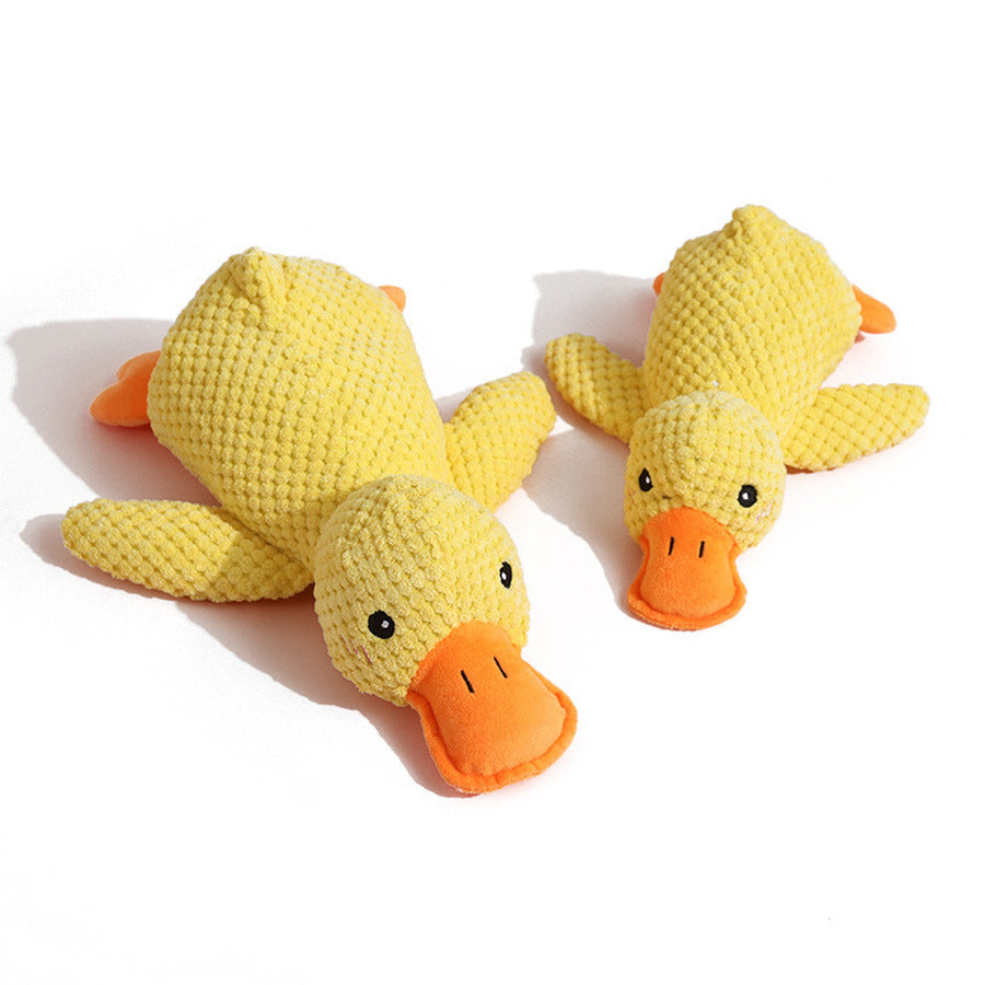 Juguete Patito Relajante Para Perros – Compañero De Juego Y De Relajación