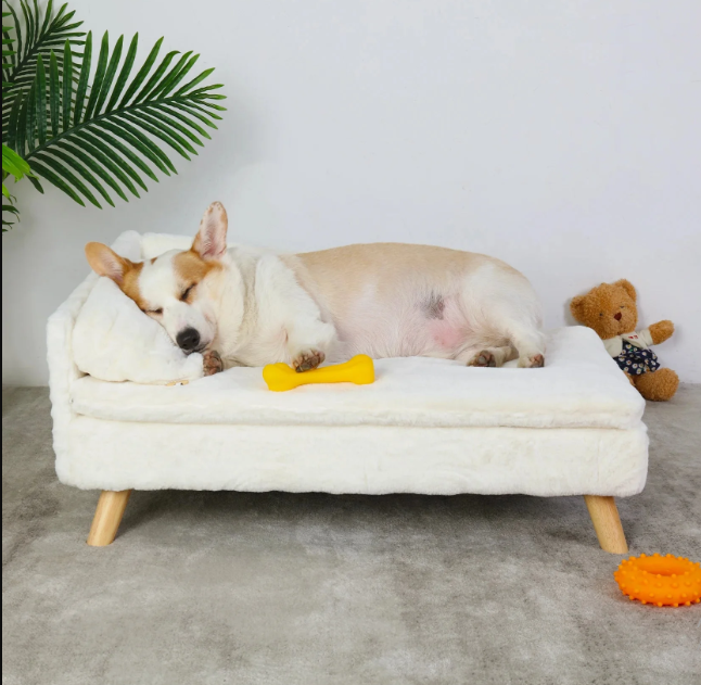 Kæledyrssofa — Højvinkeldesign