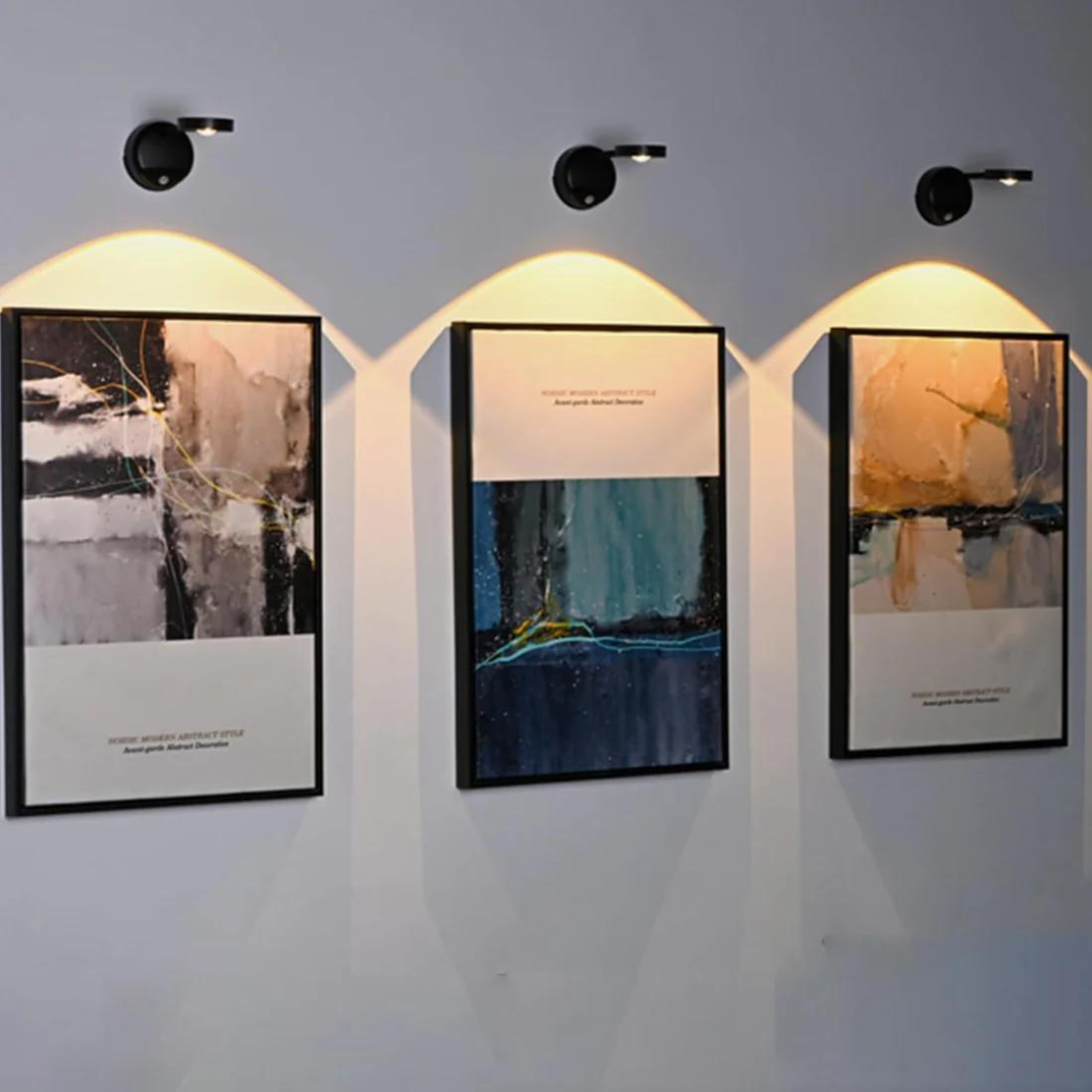 Practical Wall Lamp – Motion Sensor and USB Recharge