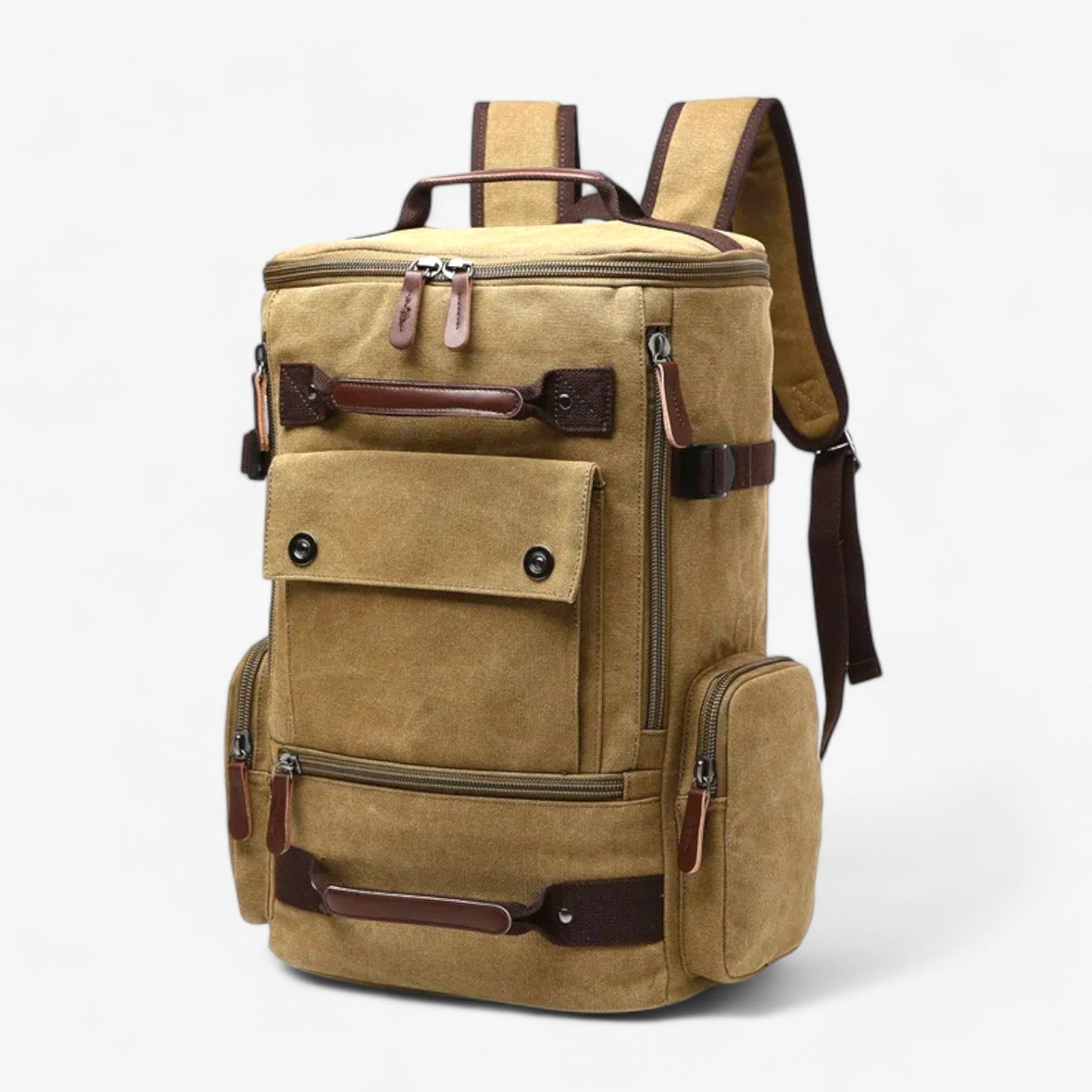 Vintage Backpack With Laptop Compartment