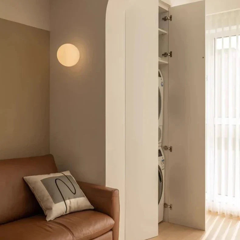 Applique Murale Ronde – Éclat Pur Et Moderne