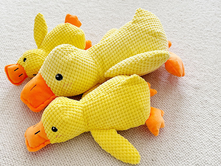 Juguete Patito Relajante Para Perros – Compañero De Juego Y De Relajación