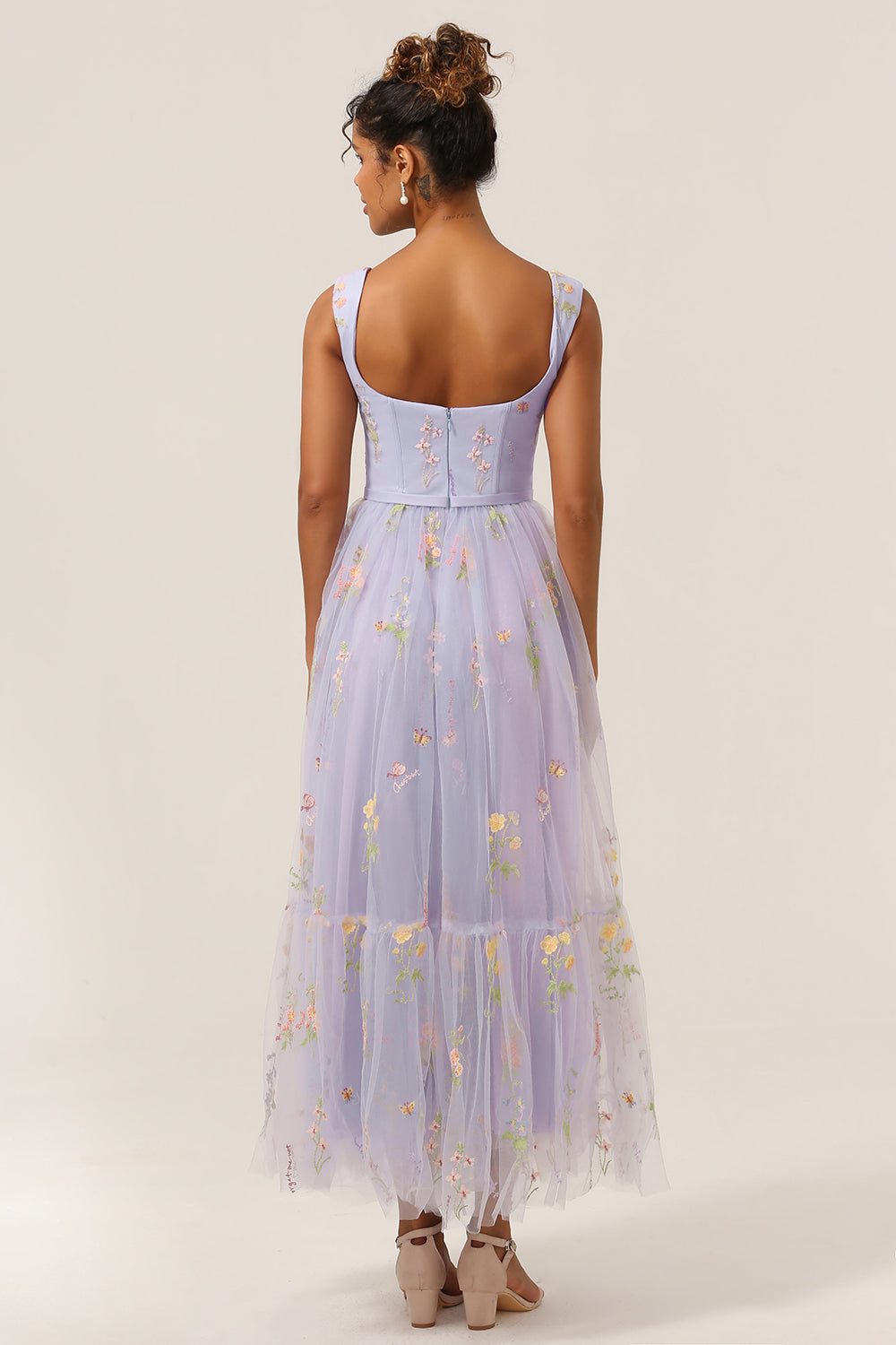 Elise | Long Ball Gown – Refined Embroidery