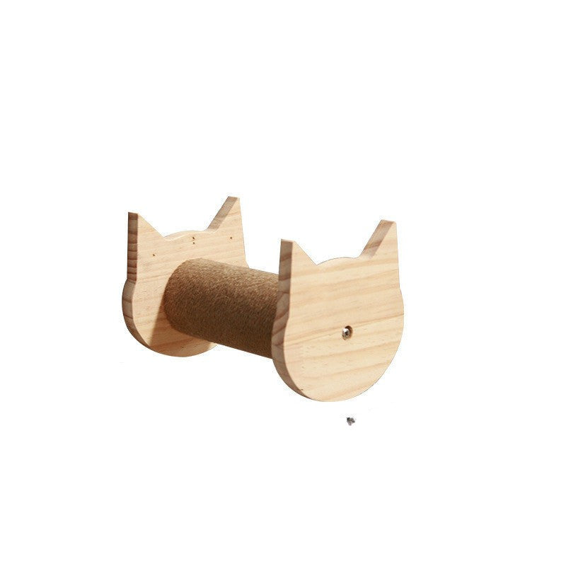 Estrutura de Escalada de Parede para Gato com Plataforma Suspensa e Escada