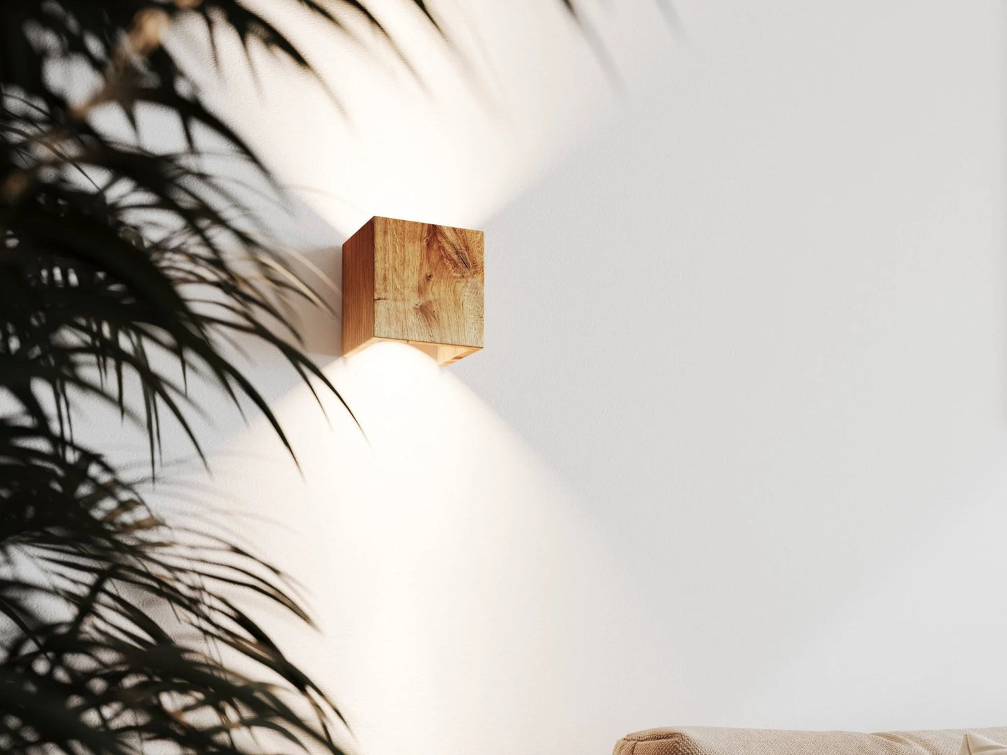 Lâmpada de Parede Quadrada – Estilo Chic e Autêntico