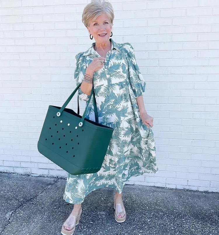 Feste Strandtasche - Buntes Design Und Große Kapazität