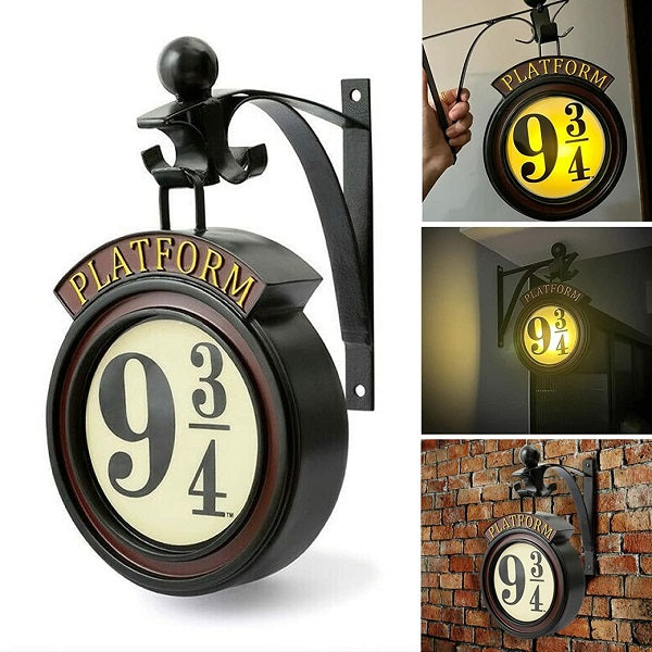 Wandlampe Dekorativ – Zauberer-Universum und Vintage-Stil