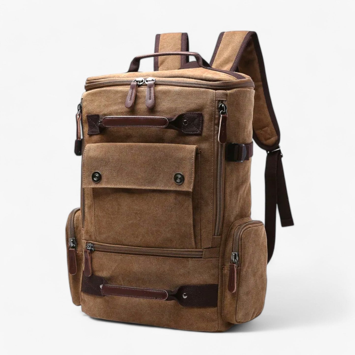 Vintage Backpack With Laptop Compartment