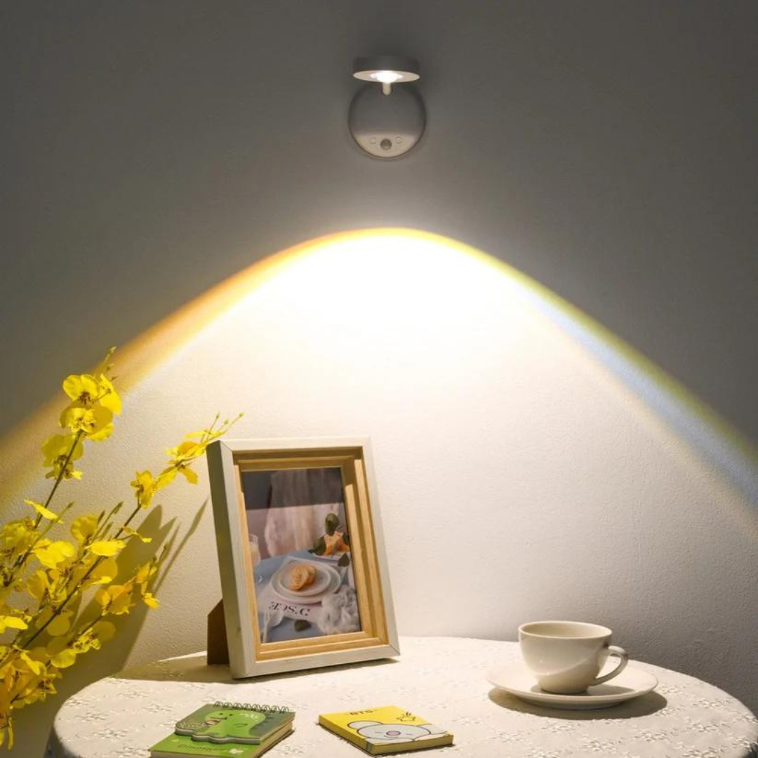 Practical Wall Lamp – Motion Sensor and USB Recharge