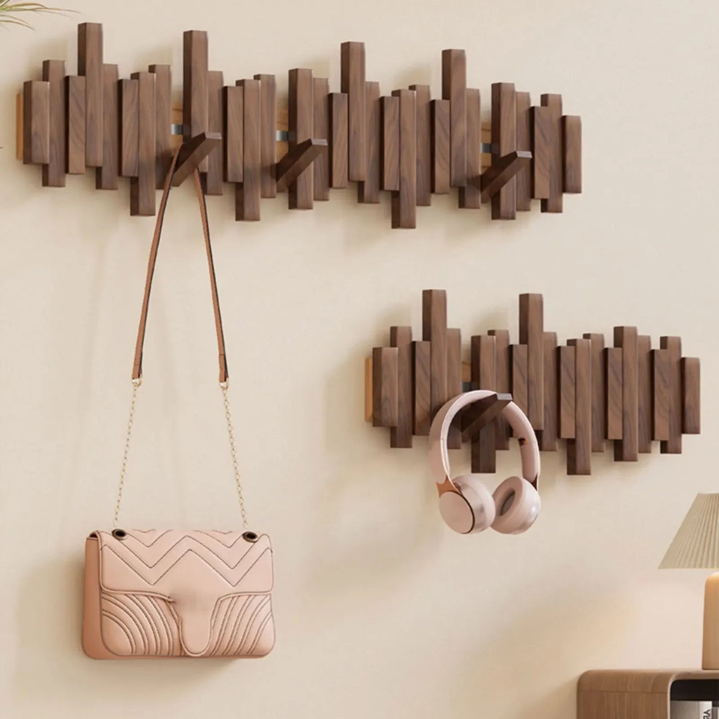 Porte Manteau Mural Moderne – Pratique, Discret Et Aimanté