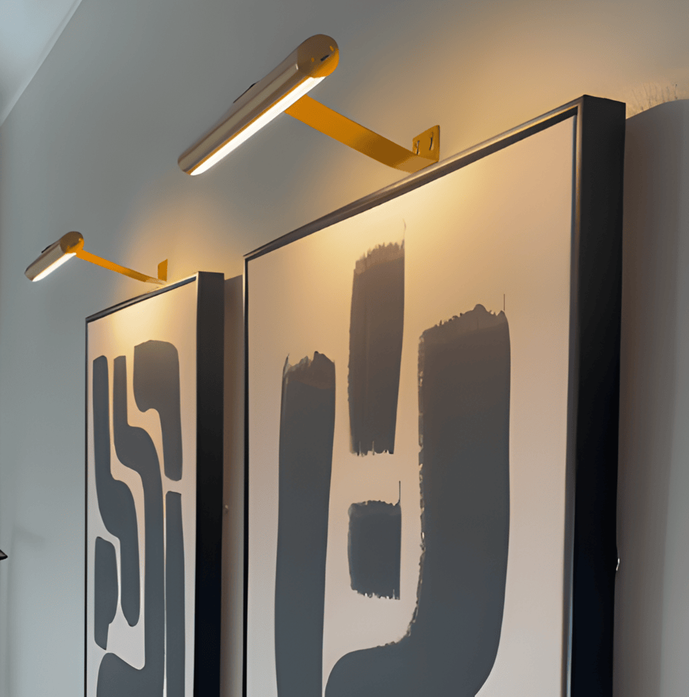 Draadloze USB-oplaadbare LED-wandlamp - volledig draaien en handig opladen