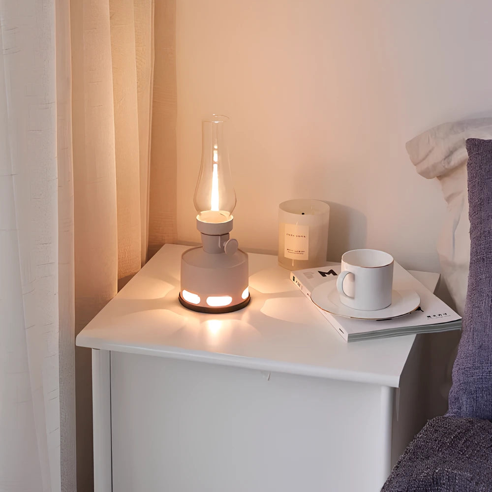 レトロスタイルLEDランタン – エレガントな装飾照明