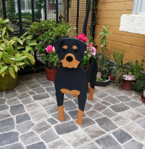 Originaler Blumentopf — Hundform