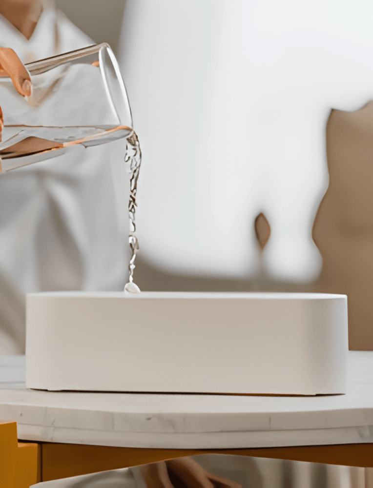 Διαχυτής αρωμάτων USB με πολύχρωμο φωτισμό LED - χαλαρωτική ατμόσφαιρα & ελαφριά ομίχλη