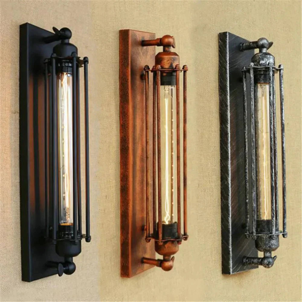 Vintage LED Vegglampe – Retro Sjarm Og Moderne Belysning