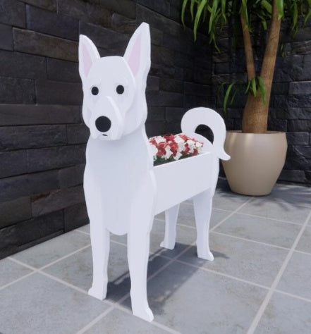 Originaler Blumentopf — Hundform