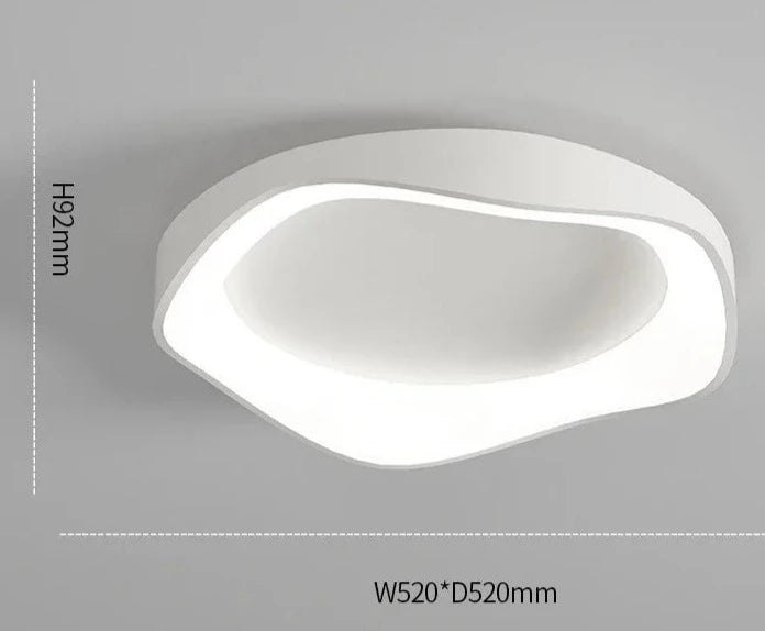 Asymetrické LED stropní svítidlo – Trend a elegance