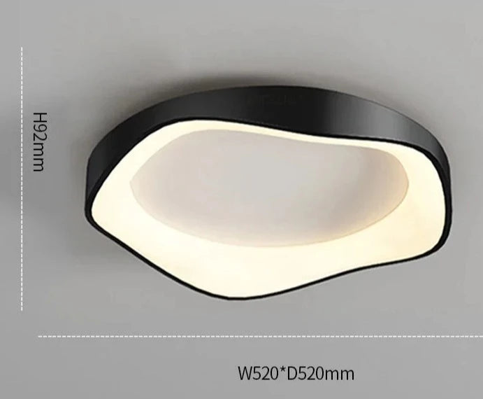 Asymetrické LED stropní svítidlo – Trend a elegance
