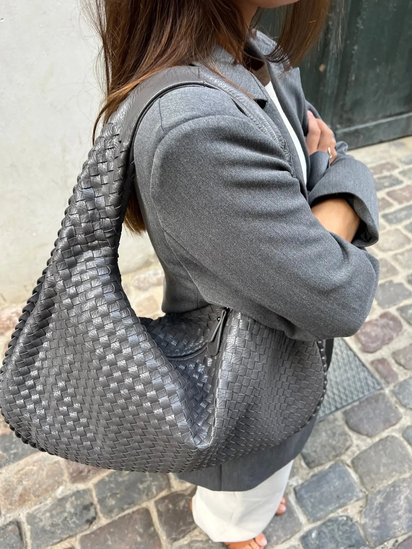 Josiane | Handtasche Geflochten – Handwerkliche Eleganz und zeitloser Charme