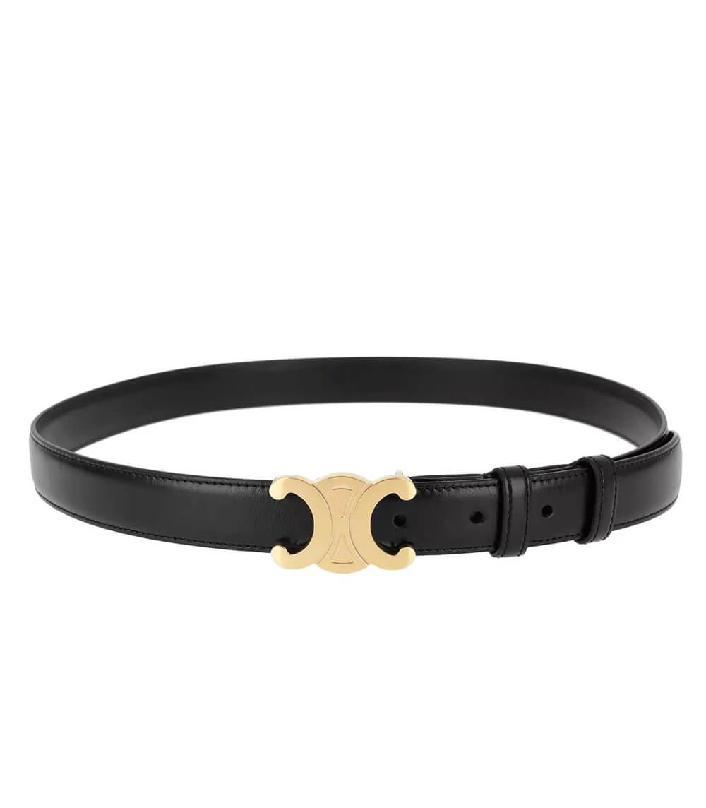 Elegantní pás – Stylové provedení a trendy zlatá spona 