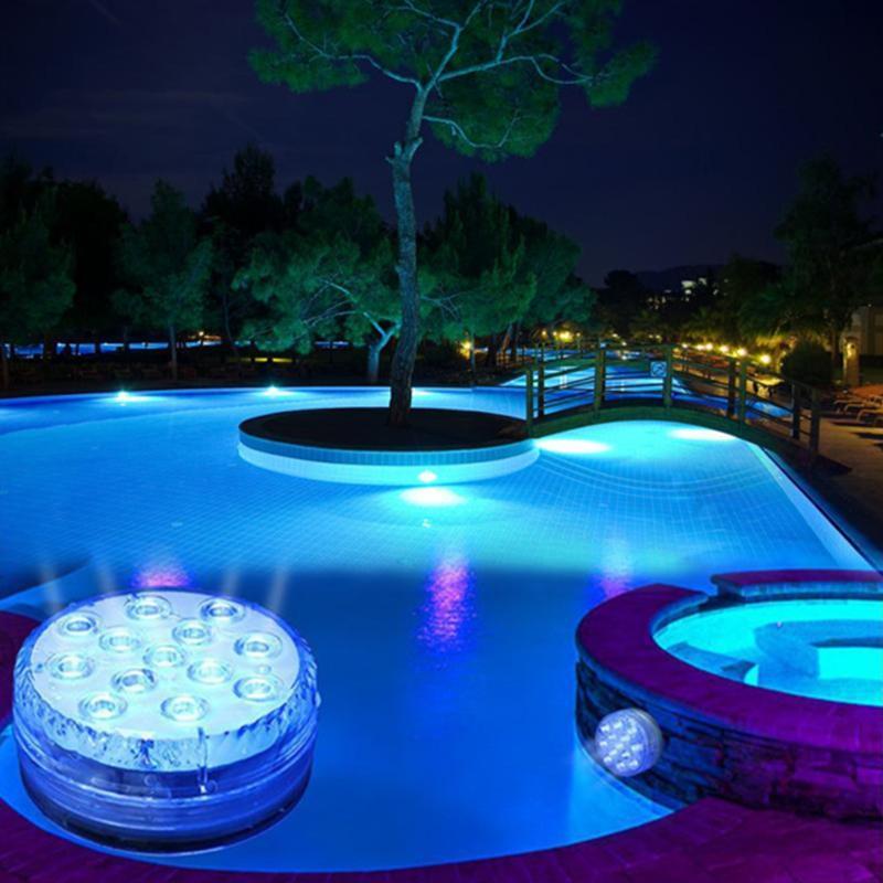 Lâmpada LED Submersível Com Controlo Remoto – Iluminação À Prova D'Água E Versátil 