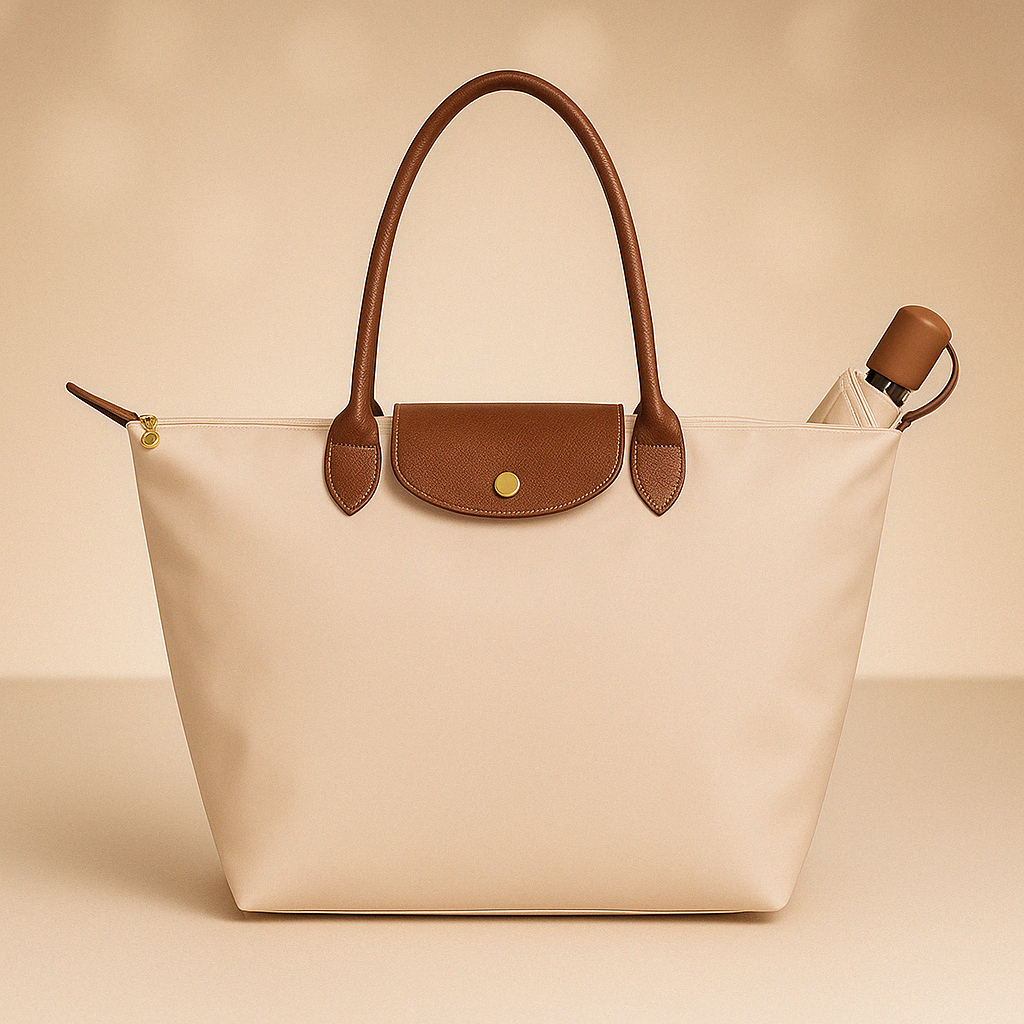 Bonito | Bolsa de Mano Impermeable – Diseño Sutil y Acabados Cuidados 