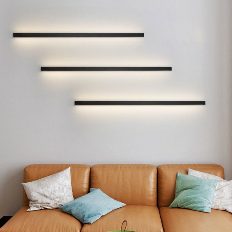 LED Vägglampa Linjär – Elegant Diskret För Modernt Inomhus 