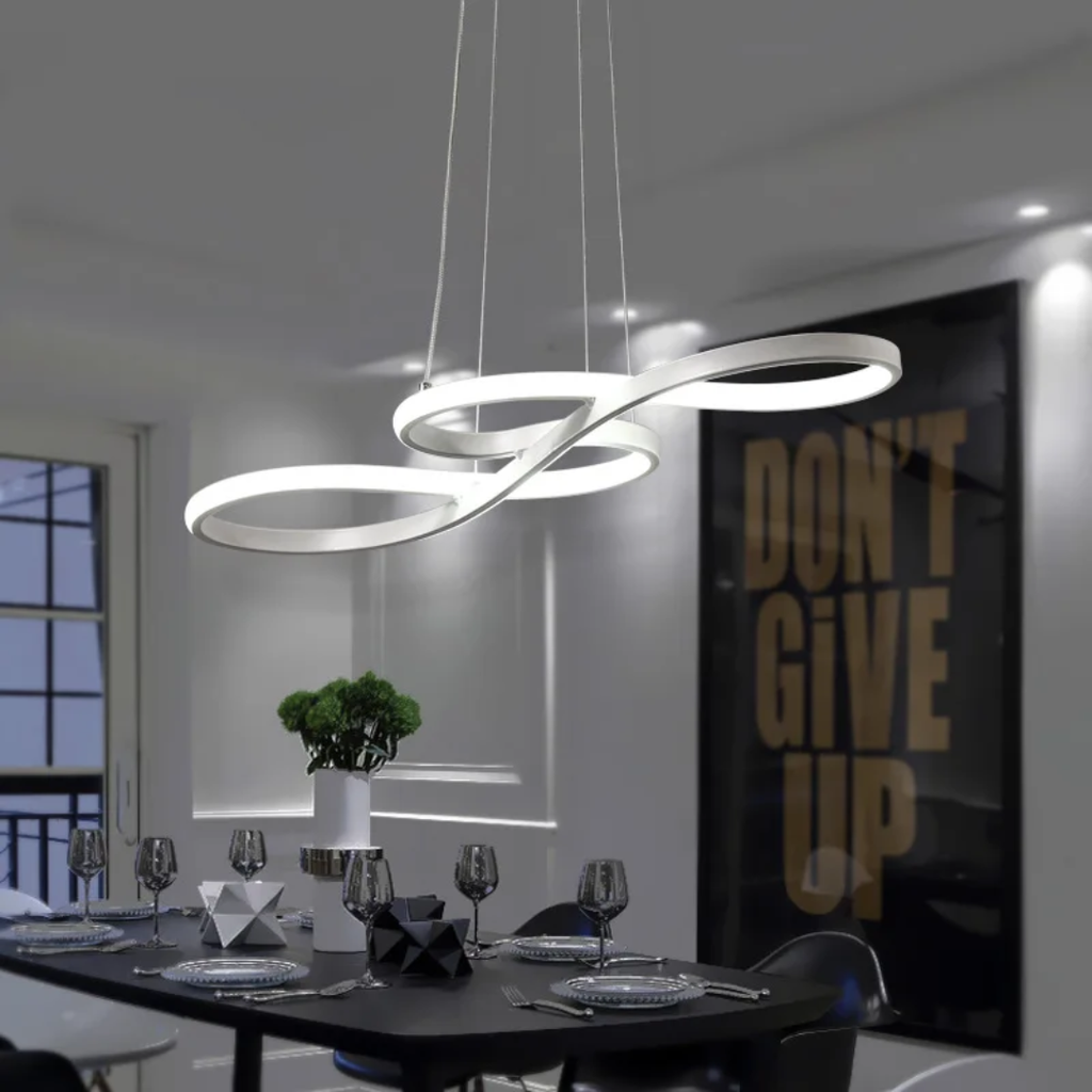 Modern LED Suspension with Rings – Elegant and Futuristic Design 