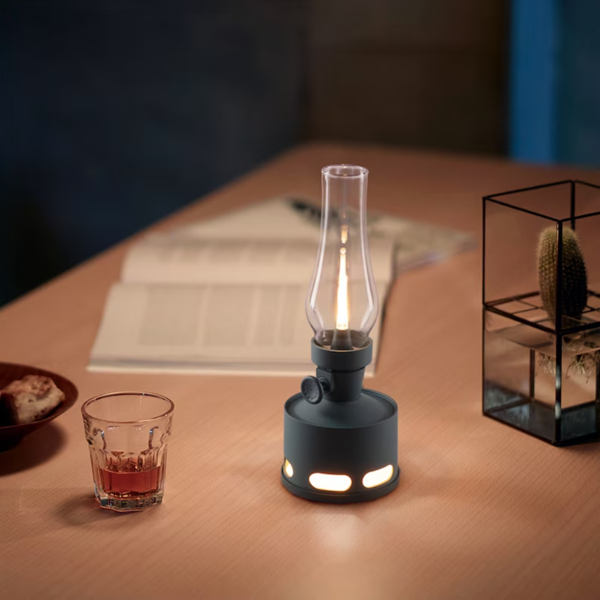 Retro LED-lanterne – Elegant dekorativ belysning 