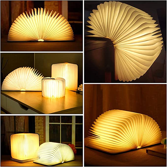 Bordlampe i bogform – Originalitet og elegance 