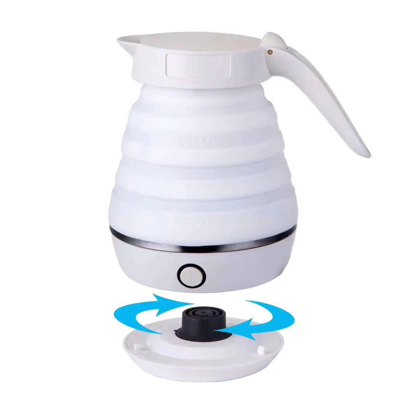 The foldable travel electric kettle 