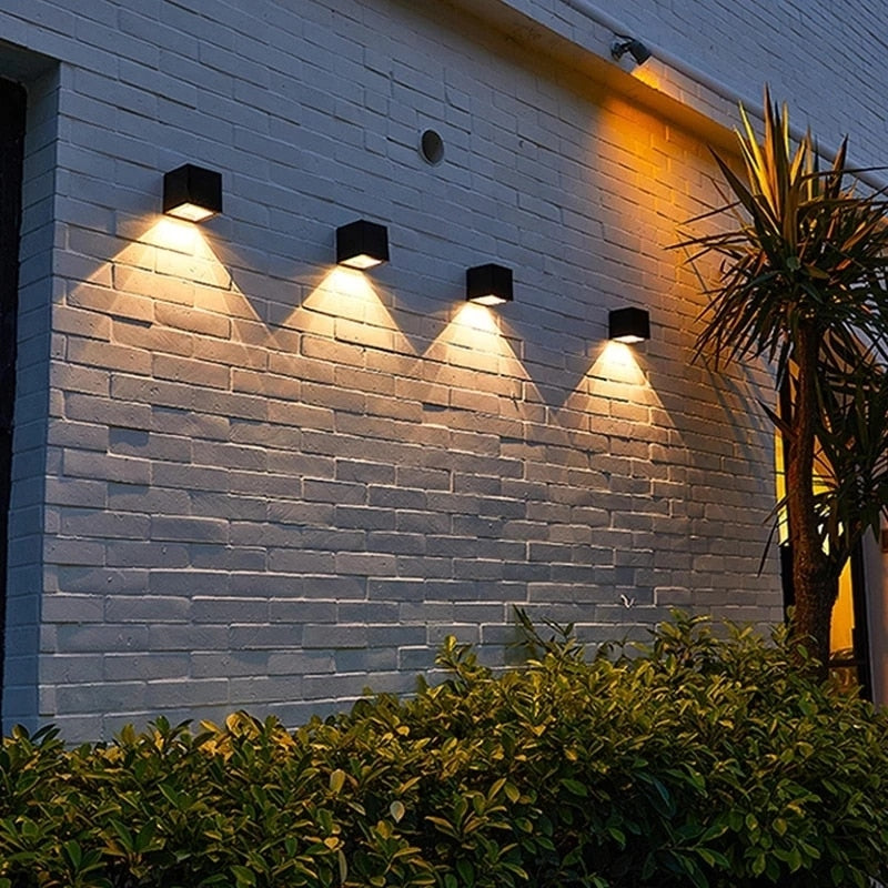 IP65 Lampă solară de perete pentru exterior - iluminat durabil, ecologic