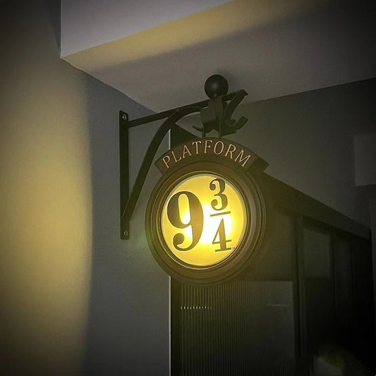 Wandlampe Dekorativ – Zauberer-Universum und Vintage-Stil 