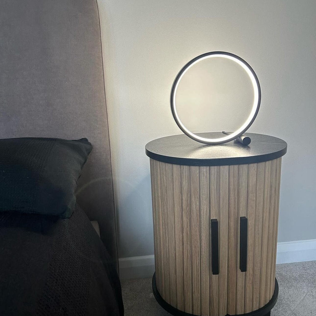 Lampe De Table Circulaire À Capteur Tactile – Modernité Et Confort