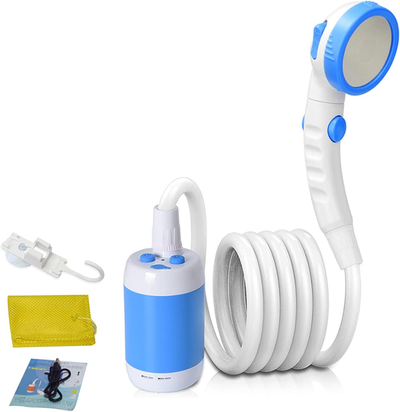 Chuveiro Portátil de Camping – Prático e Fácil de Usar 