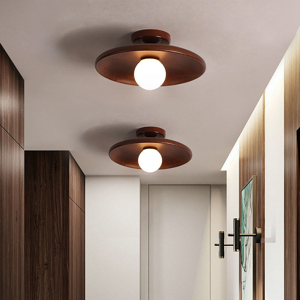 Elegant Rund Taklampe – Chic og Tidøs Design 