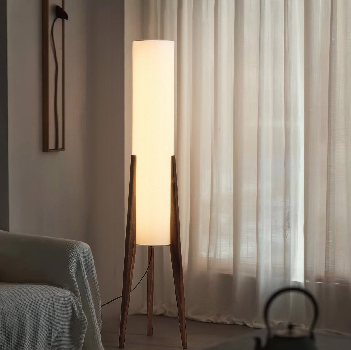 Lampada da Terra – Eleganza Moderna 