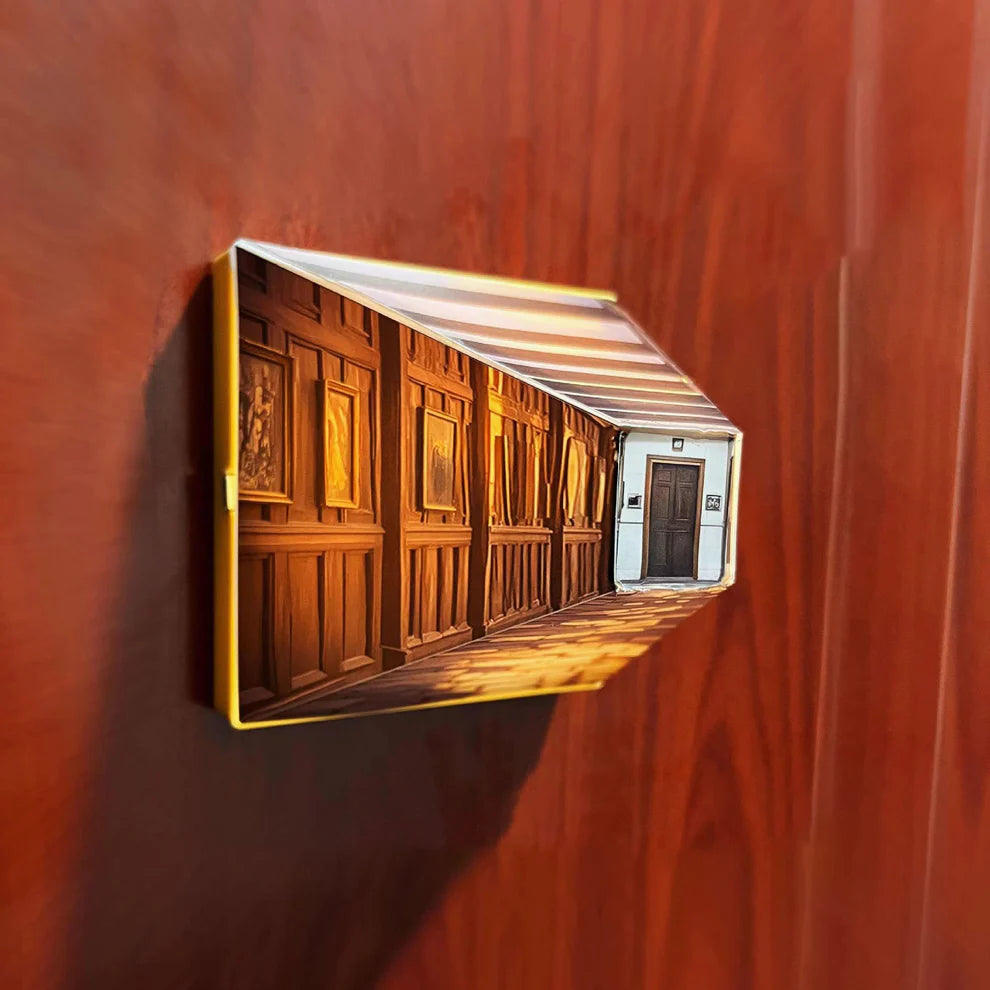 Decorative Wall Lamp – 3D Visual Illusion 