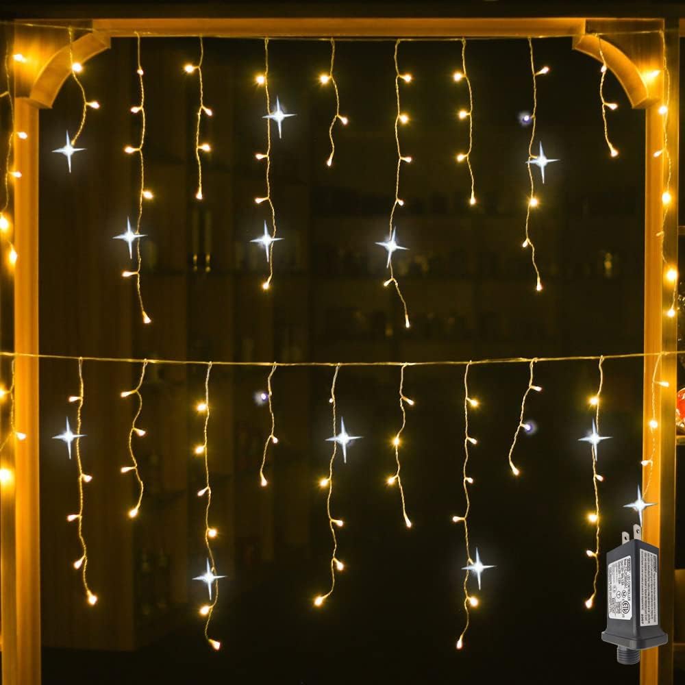 LED vonkajšie závesy – Magická a žiarivá atmosféra 