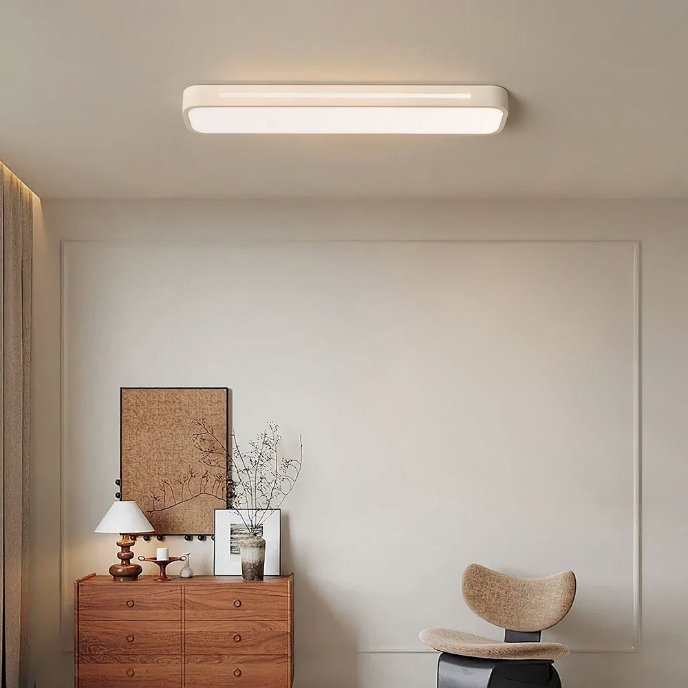 Luminária de teto LED Minimalista – Iluminação Moderna e Discreta 
