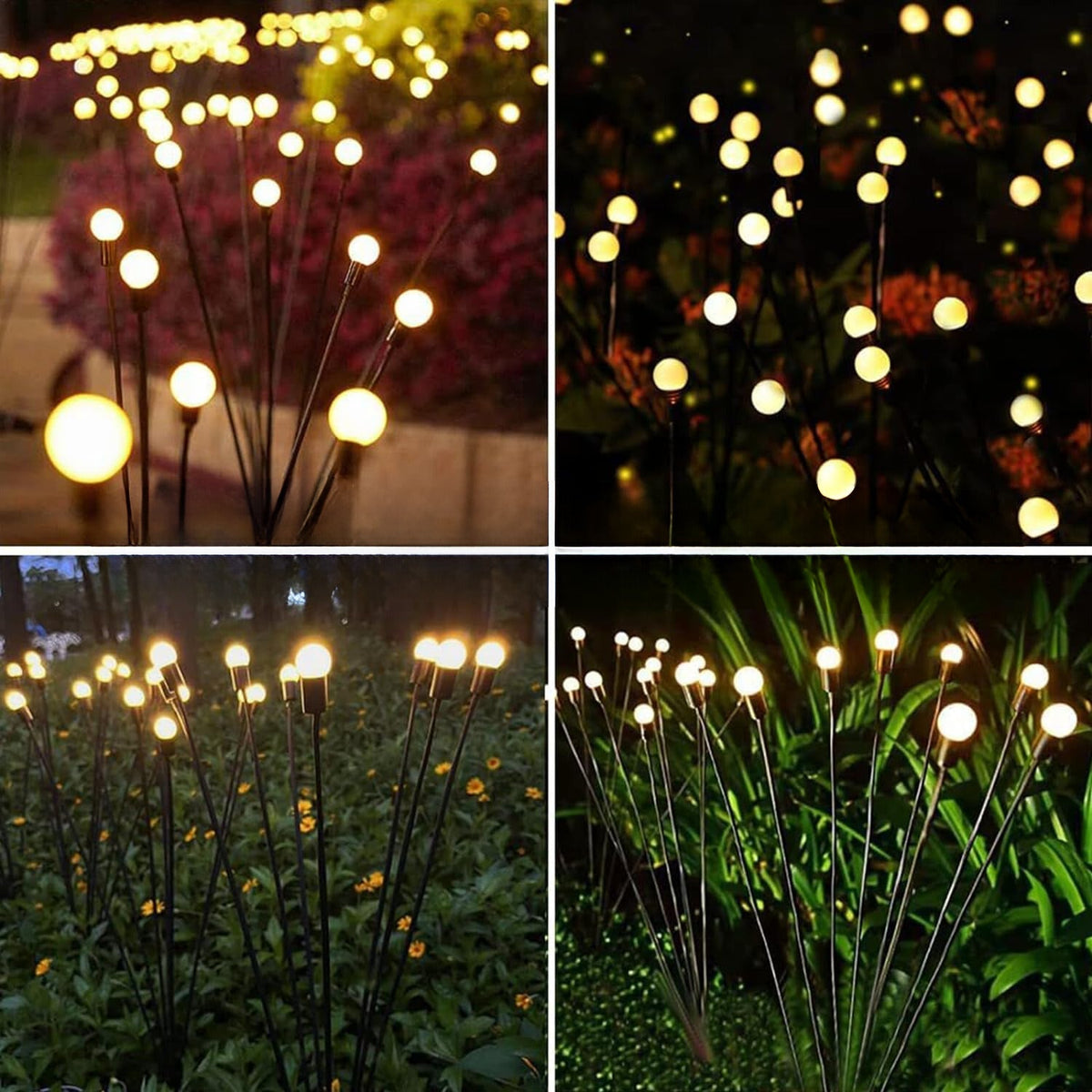 LED-lampen Lucioles Op Zonne-energie – Magische Sfeer Voor Uw Tuin 