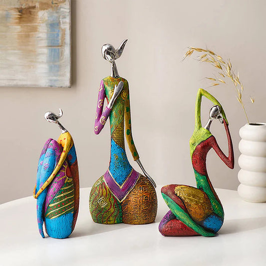 Escultura Abstracta Mujer – Elegancia y Modernidad 