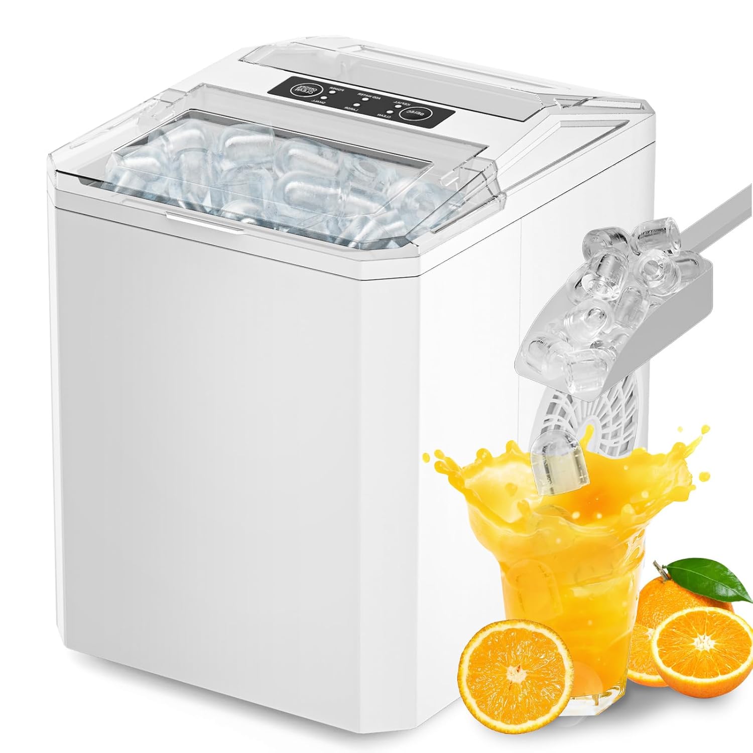 Máquina de Gelo Portátil – Frescura Instantânea ao Alcance da Mão 