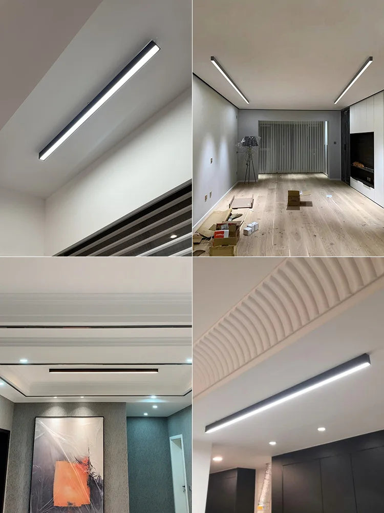 Minimalistisk LED Taklampe - Skandinavisk Design 