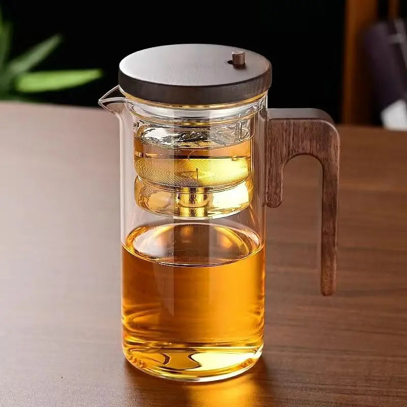 Glas Teekanna Med Infuser — Elegans Och Enkelhet I Det Dagliga 