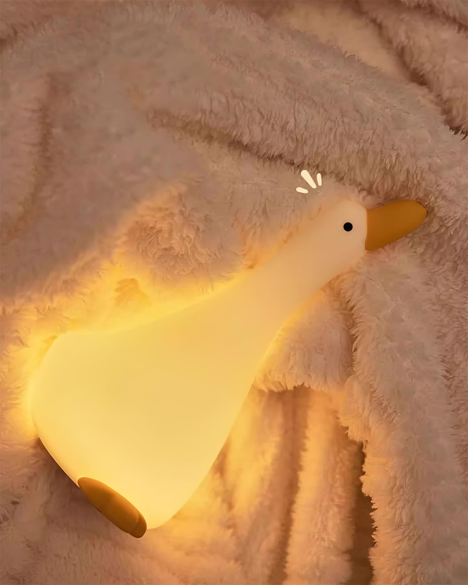 Enchanted Goose Nightlight - 触覚ライトと癒しのデザイン