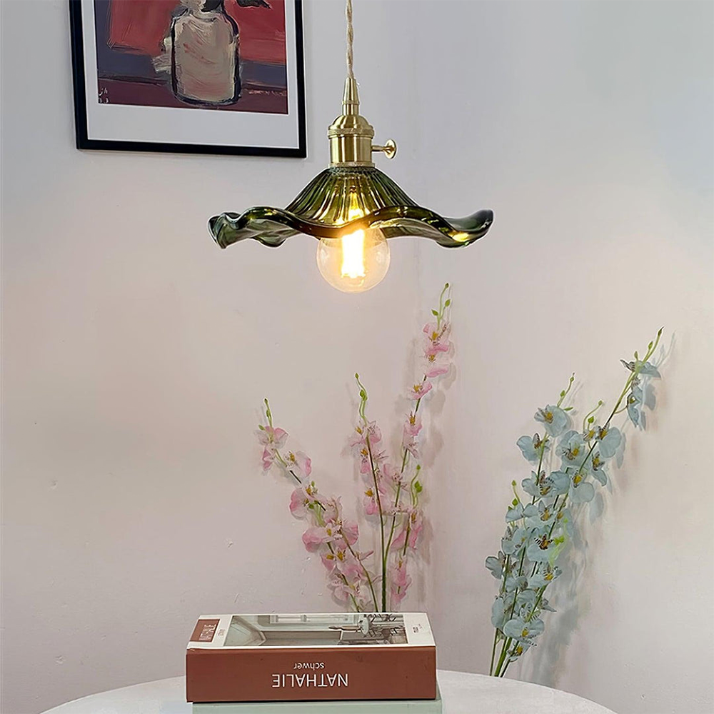 Hängande Blomma Lampa – Naturlig Charm Och Mjuk Ande 
