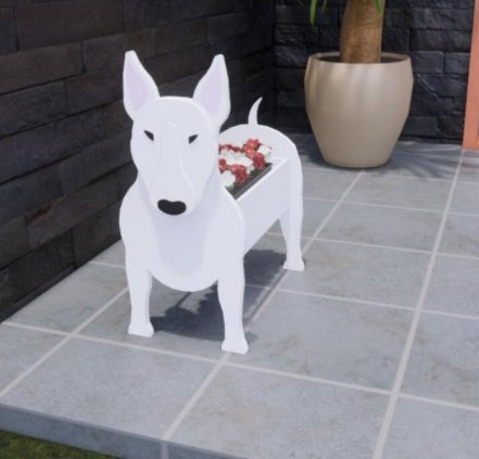 Originaler Blumentopf — Hundform 