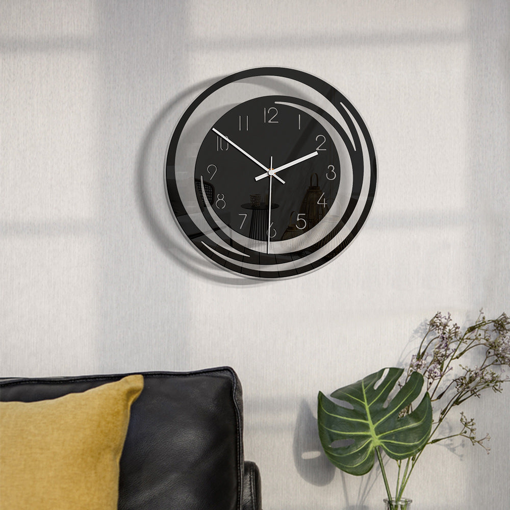 Wanduhr Silent – Moderne Eleganz und zuverlässige Präzision 